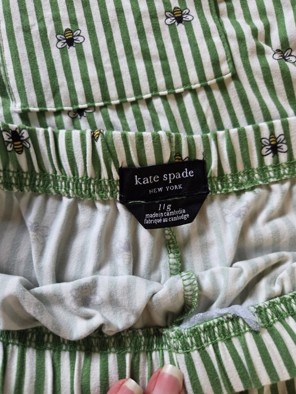 Kate Spade Jammie Set Sz.l - Picture 4 of 7